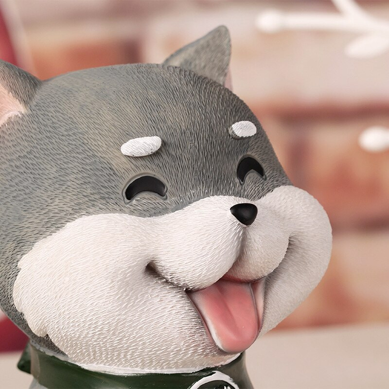 Érme pult Shiba malacpersely Pénz Vicces Aranyos Ajándék Aranyos Gyermek Ajándékok Állatfigurák Kreatív Díszek Ajándékok Játékok