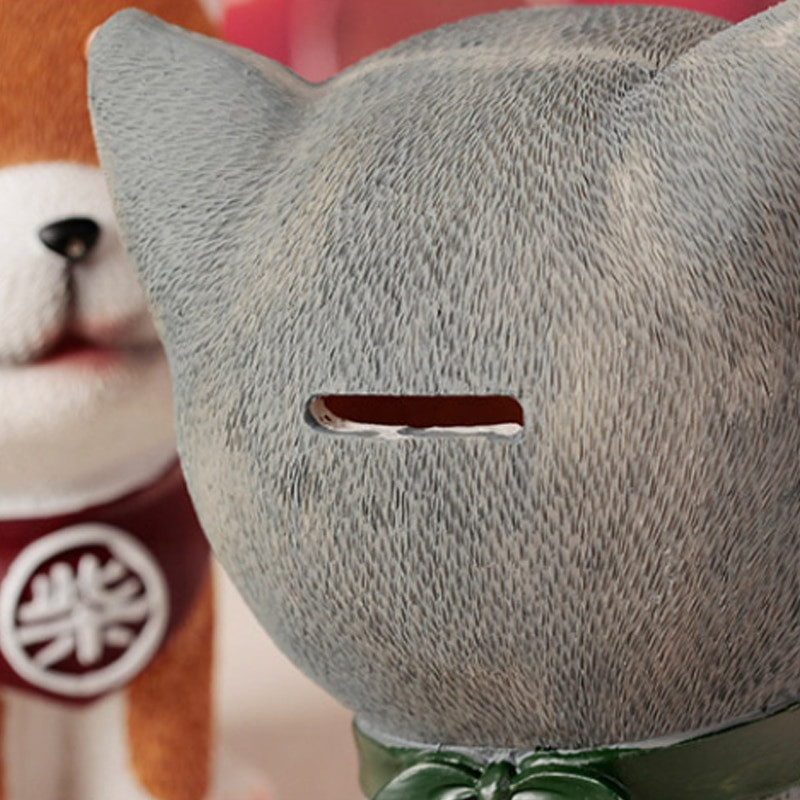 Érme pult Shiba malacpersely Pénz Vicces Aranyos Ajándék Aranyos Gyermek Ajándékok Állatfigurák Kreatív Díszek Ajándékok Játékok