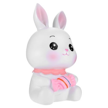 Bank Piggy Moneybanks Kids Bunny Saving Rabbit Box Animal Potcute Cash Πασχαλινή Jarfigurine Κορίτσια Παιδιά Ταμιευτήριο Παιδικά Παιχνίδια Δώρο