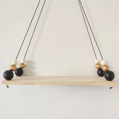 Nordic gyerekszoba fali dekoráció Bojtok tároló polc állvány falra akasztható fajátékok Modell babaszoba berendezése Artic lakberendezés