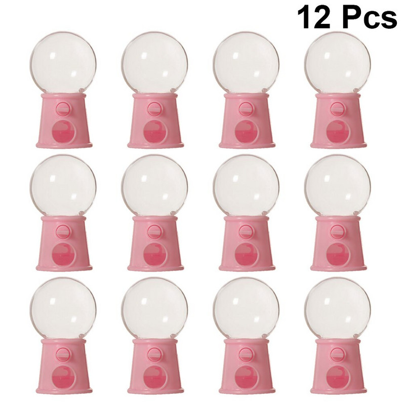 12db Gépi cukorka Gumball adagoló Mini Kids Catchergum Bubble Party Claw Vending Grabbing Box Favor Easter Jelly Grabber