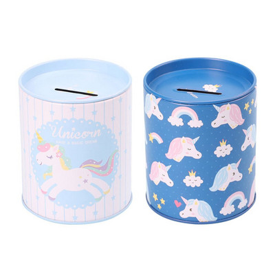 Banka Prasica Jednorog Novac Novčić Štednja Životinja Staklenka Metalna Kutija Dječje Banke Mala Rainbow Lonac Limeni lim Dijete Za Ukras S