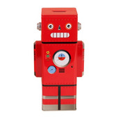 Χαριτωμένο Robot Coin Bank Box Κινούμενα σχέδια Βάζο χρημάτων Εξοικονόμηση μετρητών για παιδιά Ενήλικες Αγόρια Κορίτσια Χριστούγεννα Γενέθλια Πρωτοχρονιά Χονδρική