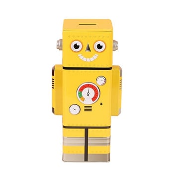 Χαριτωμένο Robot Coin Bank Box Κινούμενα σχέδια Βάζο χρημάτων Εξοικονόμηση μετρητών για παιδιά Ενήλικες Αγόρια Κορίτσια Χριστούγεννα Γενέθλια Πρωτοχρονιά Χονδρική