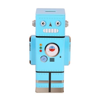 Χαριτωμένο Robot Coin Bank Box Κινούμενα σχέδια Βάζο χρημάτων Εξοικονόμηση μετρητών για παιδιά Ενήλικες Αγόρια Κορίτσια Χριστούγεννα Γενέθλια Πρωτοχρονιά Χονδρική