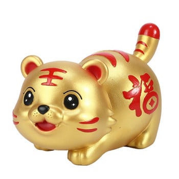 Lovely Tiger Piggy Bank Coin Box Εξοικονόμηση χρημάτων 2022 Κινεζική Ζωδιακή διακόσμηση Τίγρης