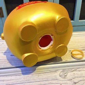 Golden Piggy Bank Creative Cartoon Piggy Large Money Saving Box Ανταλλαγή αλλαγής Κουτί κερμάτων για παιδιά Δώρο ενηλίκων Hucha