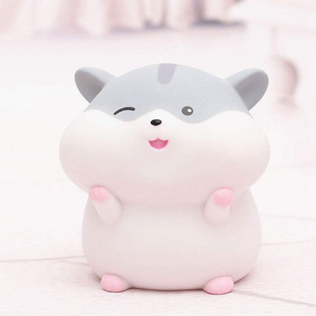 Hot Sale Hamster Piggy Bank Kids Coin Money Bank Hamster Resin Στολίδι S Grey Gifts Διακόσμηση παιδικού δωματίου