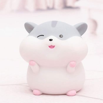 Hot Sale Hamster Piggy Bank Kids Coin Money Bank Hamster Resin Στολίδι S Grey Gifts Διακόσμηση παιδικού δωματίου