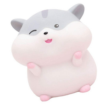 Hot Sale Hamster Piggy Bank Kids Coin Money Bank Hamster Resin Στολίδι S Grey Gifts Διακόσμηση παιδικού δωματίου