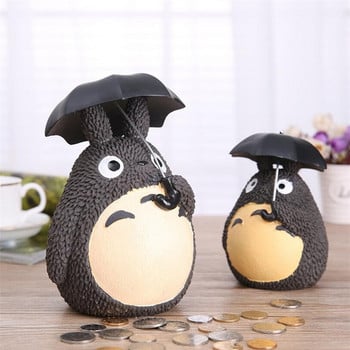 My Neighbor Totoro Piggy Bank Ρητίνη Totoro Figurines Ιαπωνικού στυλ Κέρμα Κουτί 1 τεμαχίων Κουμπαράς για παιδιά, χαριτωμένο