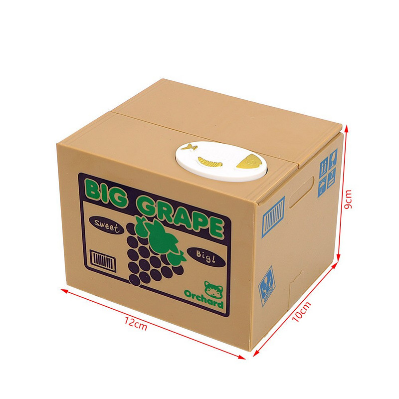 Aranyos Panda malacpersely gyerekeknek elektronikus pénz takarékdoboz Jar macska játék ajándék gyerekeknek érmék tároló doboz Pénzbetét takarékdoboz