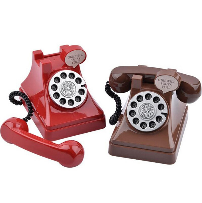 Plastic Creativ în formă de telefon Pușculiță Cutie de bani Seif pentru monede Economii pentru numerar Cadouri pentru copii Decorarea casei