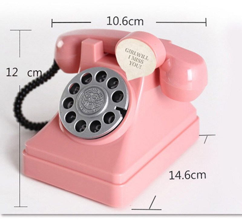 Plastic Creativ în formă de telefon Pușculiță Cutie de bani Seif pentru monede Economii pentru numerar Cadouri pentru copii Decorarea casei