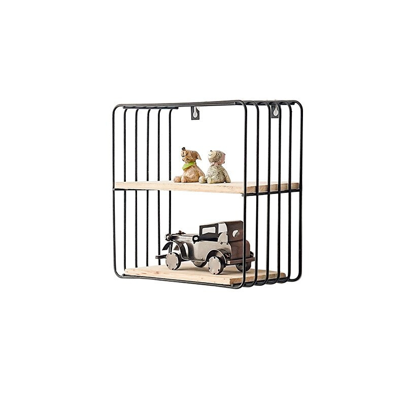 Nordic fali polc Falra szerelhető vas tároló állvány polcok nappali dekoráció díszek bemutató állvány hálószoba fürdőszoba rendező