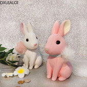 Kreativna zec kasica prasica crtani vinil PVC životinjska kasica prasica poklon smola zanatski ukrasi dekor dječje sobe kasica za novac