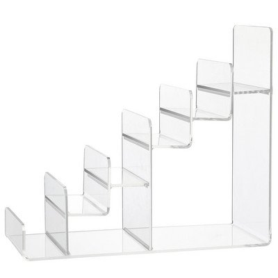 Πορτοφόλι Display Stand Ακρυλικό Organizer ράφι θήκη αποθήκευσης κοσμημάτων Walletdesktop Clear Collection Στρώμα μακιγιάζ 6