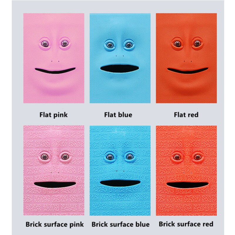 1 db 3 színű Vicces arc, pénztartó edény, pénzevés, érme bankdoboz, bolondok napi kreatív automatikus megtakarítás arcbank játék újdonság gyerekajándék SW