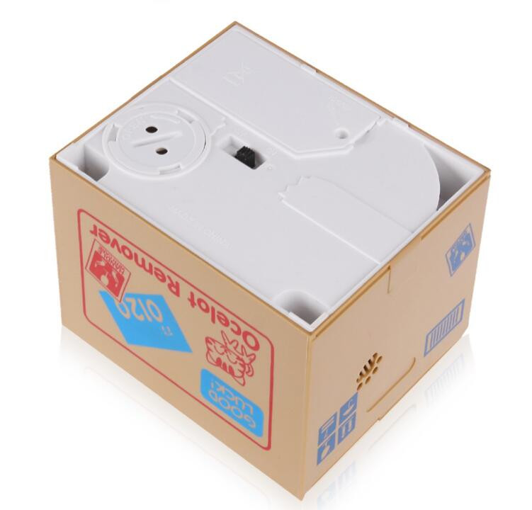 Cutie de economisire a banilor 1 bucată fură automată bancă de monede cadou pentru copii pușculiță