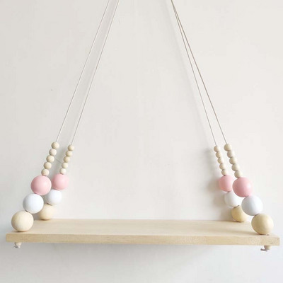 Nordic Kids Decor Bojt Tárolópolc Rack Falra akasztós Fajátékok Modell Baba Gyerek Szobabútor Artic Otthoni Dekoráció
