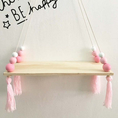 Nordic Kids Decor Bojt Tárolópolc Rack Falra akasztós Fajátékok Modell Baba Gyerek Szobabútor Artic Otthoni Dekoráció