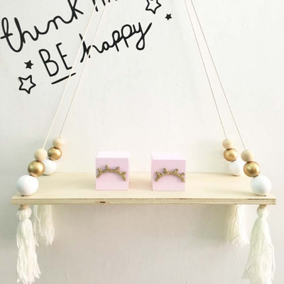 Nordic Kids Decor Bojt Tárolópolc Rack Falra akasztós Fajátékok Modell Baba Gyerek Szobabútor Artic Otthoni Dekoráció