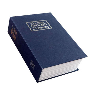 Deposit Box Mini School Locker Bank Αλλαγή Αποθήκευσης Ασφάλεια Αποθήκευση Χρηματοκιβώτιο Κλειδαριά Βιβλίο μετρητών Κρυφό νόμισμα Money Secret Tonic