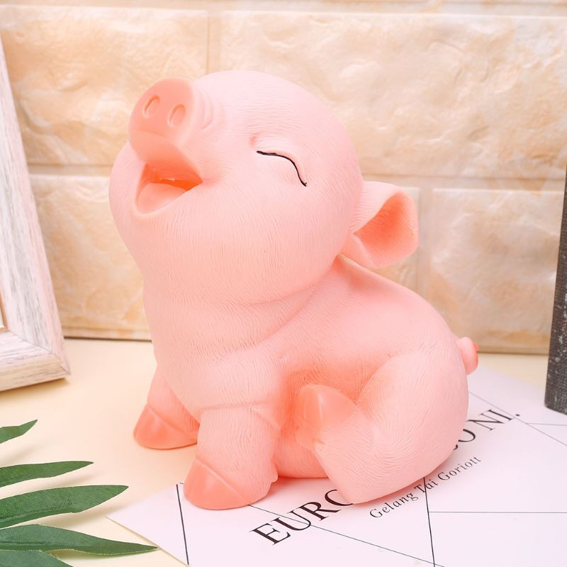 Pig Piggy Bank érme Pénz készpénz Kinyitható gyűjthető takarékdoboz gyerekeknek Kid