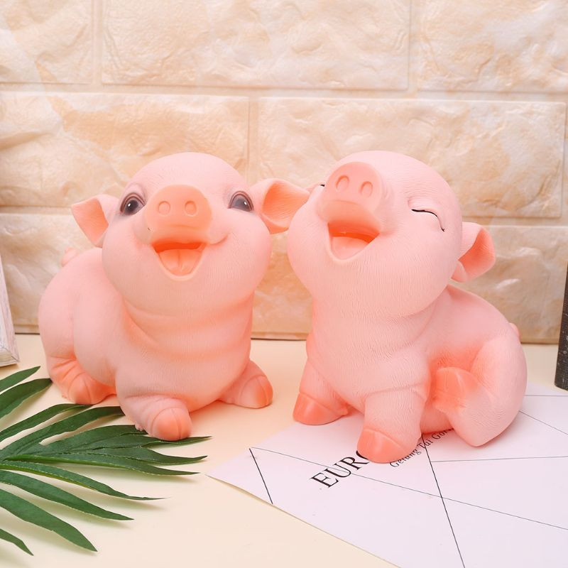 Pig Piggy Bank érme Pénz készpénz Kinyitható gyűjthető takarékdoboz gyerekeknek Kid