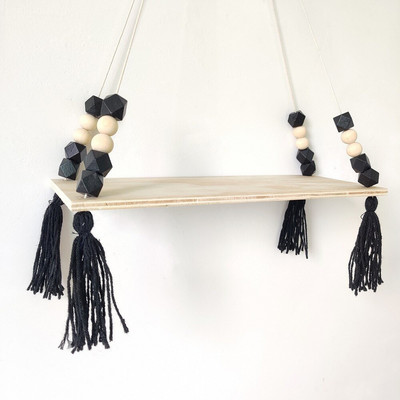 Nordijske dječje sobe i dječje zidne viseće dekoracije Rese Stalak za police za pohranu Drvene igračke Model Dječja oprema za dječju sobu Artic Home Decoration