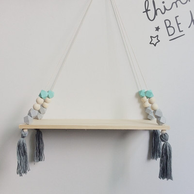 Nordijske dječje sobe i dječje zidne viseće dekoracije Rese Stalak za police za pohranu Drvene igračke Model Dječja oprema za dječju sobu Artic Home Decoration