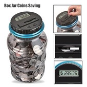 USD EURO GBP Kasica prasica Elektronska digitalna LCD Kutija za uštedu novca Brojač kovanica Brojač kovanica Kutija za pohranu kovanica Polog novca