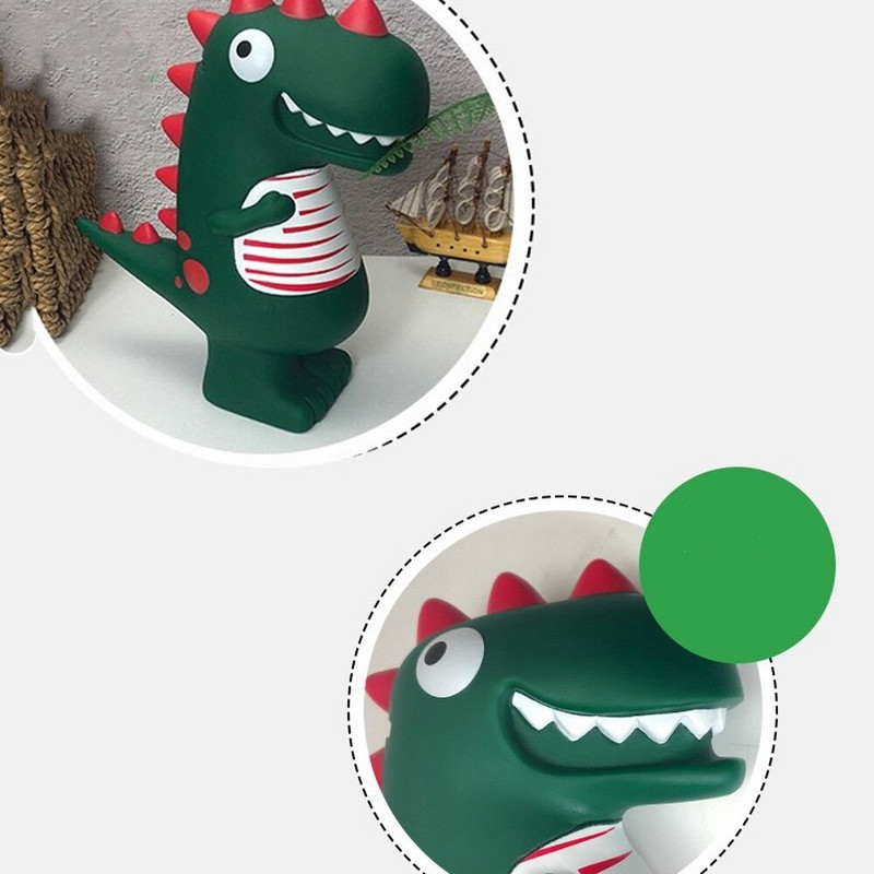 Animacinis filmas "Dragon Piggy Bank" monetų laikymo dėžutė Gimtadienio dovana Namų puošmena Piggy Bank Vaikai Piggy Bank Piggy Bank Dinozauras EM00