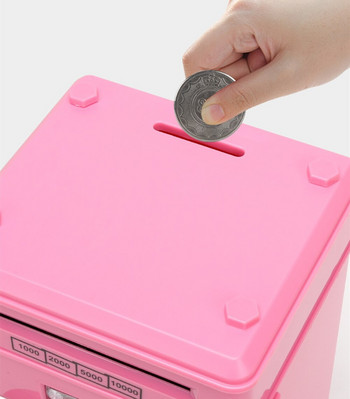 Ηλεκτρονικός κουμπαράς Χρηματοκιβώτιο Χρηματοκιβώτια για παιδιά ΑΤΜ Κωδικός πρόσβασης Κουτί χρημάτων Ταμιευτήριο νομισμάτων Μηχάνημα ATM Δώρα Χριστουγέννων για παιδιά