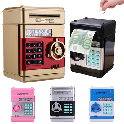 Elektroonilised hoiupõrsasseifid rahakastid lastele sularahaautomaadi salasõna rahakast sularaha müntide säästukast sularahaautomaat, jõulukink lastele