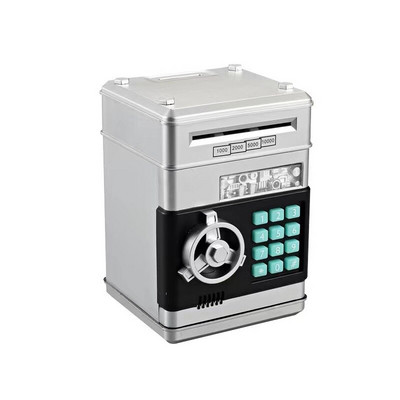 Elektroninis Piggy Bank seifas Pinigų dėžutės Vaikams bankomatas Slaptažodis Pinigų dėžutė Pinigų monetų taupymo dėžutė Bankomatas Kalėdų dovanos vaikams