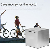 A malacpersely biztonságos megtakarítás felnőtteknek csak asztali érmét takaríthat meg, papírpénzt, rozsdamentes acél ajándékot, lakberendezési szerelmes betéti dobozt, kemény