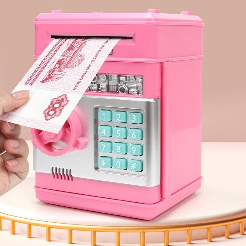 Piggy Bank Gyermek Elektronikus Pénztár Jelszó Széf Okos Piggy Bank Automata Bank Gyerek Ajándék Pénzdoboz