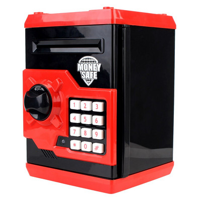 Автоматичен депозит Подарък за деца Електронна касичка Автоматично превъртане Хартия Банкнота Банкомат Парола Кутии за пари Парични монети Кутия за спестяване