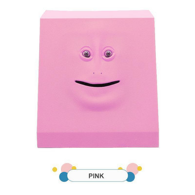 Vaikų jutiklinis monetų dėžutė Mielas veidas Banko pinigų seifas Piggy Banks Valgykite už pinigus taupydami Kūrybinius seifus Piggy Bank Dovanų Dropship