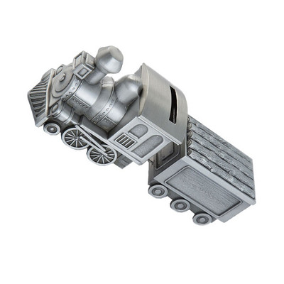 Money Piggy Bank Train Vintage Box Saving Pot Metalchildren Παιδικά Ρετρό Μοντέλο Φιγούρα Λευκοσιδήρου Χριστουγεννιάτικες Μοναδικές τράπεζες αγάλματος