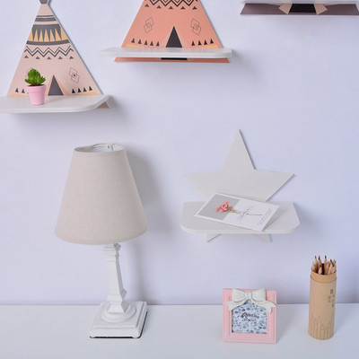 1PC Zidna polica Polica Organizator Metalne zidne police Plutajući stalak za knjige Zidna polica za spavaću sobu Kozmetika Darovi Zidna polica