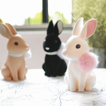 Delicate Rabbit Money Box Υπέροχο δώρο γενεθλίων Puppy Piggy Bank Φιγούρες κινουμένων σχεδίων Μετρητά Κουτί νομισμάτων Διακόσμηση σπιτιού