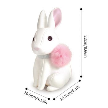 Delicate Rabbit Money Box Υπέροχο δώρο γενεθλίων Puppy Piggy Bank Φιγούρες κινουμένων σχεδίων Μετρητά Κουτί νομισμάτων Διακόσμηση σπιτιού