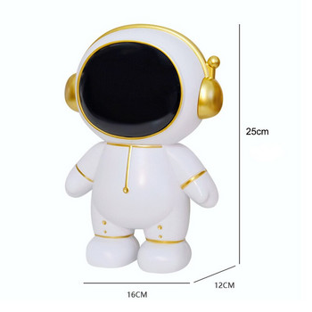 Big Cartoon Astronaut Money Box για παιδιά Παιδιά Αγόρια Κορίτσια Παιχνίδια δώρου Χαριτωμένος κουμπαράς για νομίσματα Τραπεζογραμμάτια Kawaii Διακόσμηση δωματίου