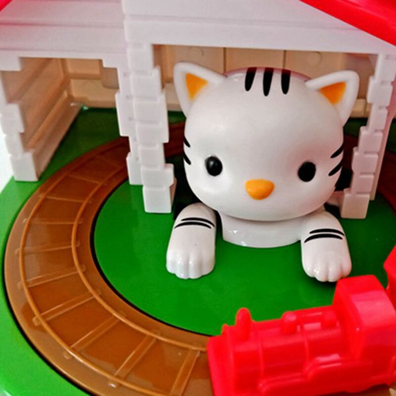 Piggy Bank vaikams, elektroninis Cat House monetų bankas Katės ir pelės pinigų bankas automatiškai vagia pinigų dėžutę