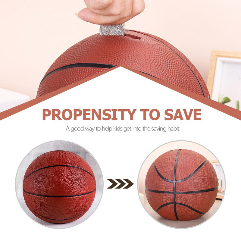 Banka Prasica Košarkaška Novac Dječja Sportska Kutija Staklenka Nesalomljiva Kreativna Nogometna Banka Dekoracije od smole