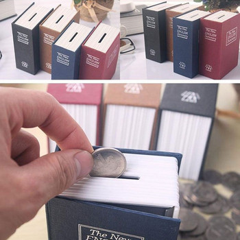 Λεξικό Mini Safe Box Βιβλίο Χρήματα Κρυφή Μυστική Ασφάλεια Χρηματοκιβώτιο Κλειδαριά Μετρητά Χρήματα Αποθήκευση νομισμάτων Κοσμήματα κλειδί ντουλάπι για δώρα για παιδιά
