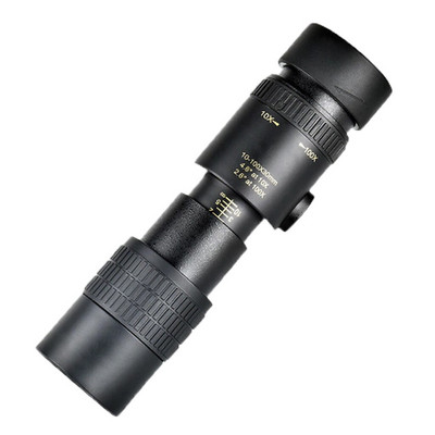 4K 10-300X40mm Super Telephoto Zoom Monocular Profesionalus teleskopinis stebėjimo taikiklis Teleskopas Nešiojamas priartinantis monokuliaras