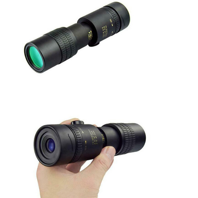 4K 10-300X40mm Super Telephoto Zoom Monocular Profesionalus teleskopinis stebėjimo taikiklis Teleskopas Nešiojamas priartinantis monokuliaras